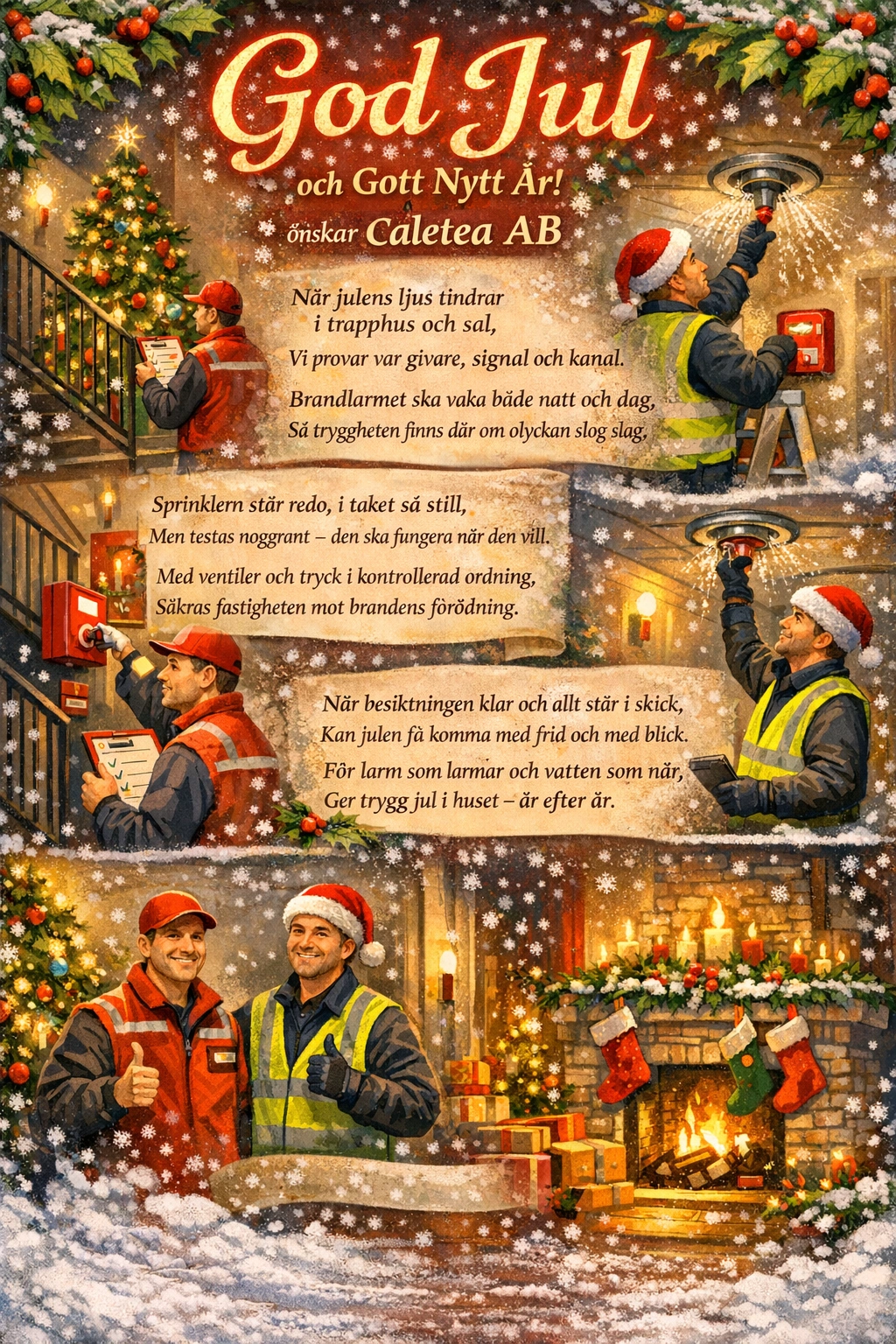 GOD JUL OCH GOTT NYTT ÅR